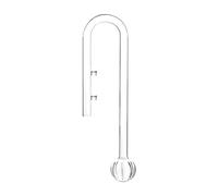 Whtkoph Tuyau Lily pour Aquarium, Tube D'arrivée d'eau Transparent, 13mm