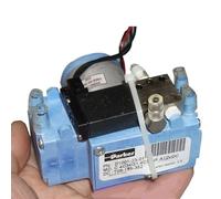 WHVAVFQI D1001-23-01 Pompe à Vide sans Brosse DC12V Mini Pompe à diaphragme utilisée Pompe à Air Double tête avec électrovanne(Without Valve)