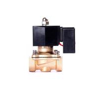 WHVAVFQI Électrovanne Non Thermique en Laiton normalement fermée 2" 24 V CC 12 V CC 110 V CA 220 V Électrovanne fonctionnant 24 Heures sur 24(230VAC)