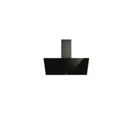 Whirlpool WHVF93FLTK hotte Montée au mur Noir 660 m³/h