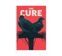 WHWRHQ Exclusive Art Classic Rock Band The Cure Poster vintage sur toile pour décoration de chambre à coucher, bureau, chambre, cadeau 60 x 90 cm