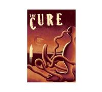 WHWRHQ Exclusive Art Poster vintage sur toile avec inscription « The Cure » pour chambre à coucher, bureau, chambre à coucher, cadeau (60 x 90 cm)