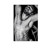 WHWRHQ Impression sur toile exclusive de Marlon Teixeira, modèle masculin, portrait esthétique, poster sur toile, décoration murale pour salon, chambre à coucher (20 x 30 cm)