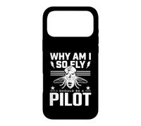 Why Am I So Fly Should Be Pilot Humour Aviation Humour Avg oque pour iPhone 17 Pro Max