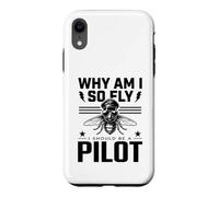 Why Am I So Fly Should Be Pilot Humour Aviation Humour Avg oque pour iPhone XR