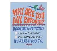 Why Are You My Favorite? Greeting Card