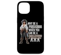 Why Be A Princess When You Can Be A Pirate ? Skulls Bones Coque pour iPhone 13