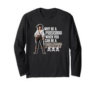 Why Be A Princess When You Can Be A Pirate ? Skulls Bones Manche Longue