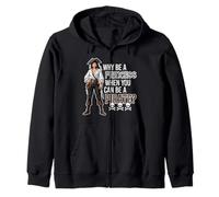 Why Be A Princess When You Can Be A Pirate ? Skulls Bones Sweat à Capuche