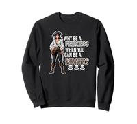 Why Be A Princess When You Can Be A Pirate ? Skulls Bones Sweatshirt