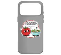 Why Did The Tomato Blush Saw Salade Dressing Funny Dad Joke Coque pour iPhone 17 Pro Max