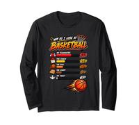Why Do I Lose At Basketball Funny Team Gift Manche Longue