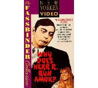 Why Does Herr R Run Amok [VHS]