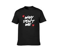 Why Dont We Music Band Lovely Relationship Men's T-Shirt Unisex Tee Black XL