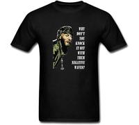 Why Don't You Knock It Off with Them Negative Waves T-Shirt Men Unisex Tee Black S Black 3XL