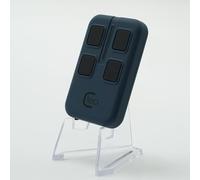 WHY EVO CLEO Dark Blue - Télécommande universelle 433,92 MHz à codage fixe DIP Switch pour portail et porte de garage - Réf : 6909950 + 1 Goodies DOMOBIP (Dark Blue - 6909950)