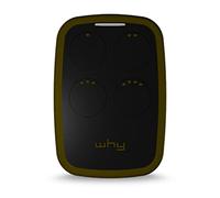 WHY EVO NOA - Télécommande rolling code multifréquence de 280 à 868 MHz, porte-grille auto-apprenante programmable, radiocommande à large portée avec 4 boutons Vert Profond