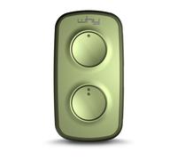 WHY EVO - Télécommande à 4 boutons universelle WHY EVO NOA MINI Vert Olive - Réf : 4791042 - Multi-marques - 433/868 MHz - Code Fixe & Rolling Code + 1 Goodies DOMOBIP