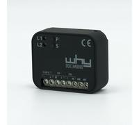 WHY EVO/WHY RX MINI 4790310 - Récepteur radio universel 2 canaux - Multi-fréquence 433/868 MHz - Code fixe & rolling code - Compatible télécommandes et claviers + Goodies DOMOBIP