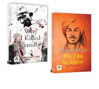 Why I Killed Gandhi + Why I Am an Atheist by Bhagat Singh | Political Assassination, Revolution, Religion & Ideological Struggles | Set of 2 Books