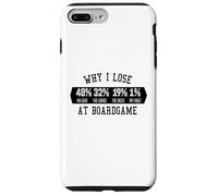 Why I Lose at Boardgame Cartes dés Jeux de société Coque pour iPhone 7 Plus/8 Plus