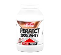 WHY SPORT PERFECT 100% WHEY - Protéines Whey - Protéines isolées - Protéines en poudre avec acides aminés essentiels pour la masse musculaire - Goût chocolat au lait - 1,8 kg