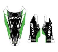 Why Stickers Kit Graphique Kawasaki Kx450f 2009-2010 Rear Fender