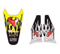 Why Stickers Kit Graphique Suzuki Rm-z450 2005-2007 Rear Fender