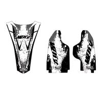 Why Stickers Kit Graphique Yamaha Yz250 2005-2010 Rear Fender