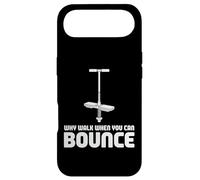 Why Walk When You Can Bounce Maître du Pogo Stick - Coque pour iPhone Air