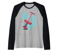 Why Walk When You Can Bounce Maître du Pogo Stick - Manche Raglan