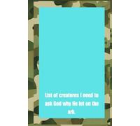 Why Was That On The Ark Journal