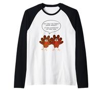 Why Was The Turkey Under Arrest? Funny Thanksgiving Dad Joke Manche Raglan
