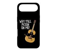 Why Y'all Pickin on Me Jeu de Mots Amusant pour Guitare Coque pour iPhone Air