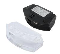 Whychstore Accessoire 2 en 1 pour aspirateur et balai à franges pour aspirateurs robots iHome Nova, iHRV6-BLK et iHRV7-SLV, bac double fonction de grande capacité, construction durable avec