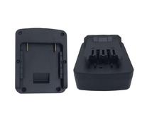 Whychstore Adaptateur de batterie compatible avec Bosch 18 V/20 V Li-ion BAT622 BAT609 BAT618G, compatible avec les outils électriques SKIL, construction en plastique noir durable