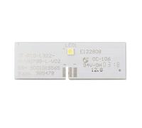 Whychstore Barre lumineuse LED de rechange pour réfrigérateur Siemens/Bosch modèle BSH9001019565, éclairage intérieur lumineux et économe en énergie, 54,5 x 18,5 mm, construction en métal