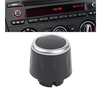 Whychstore Bouton de contrôle central du volume du lecteur CD, compatible avec BMW Série 1 E81 E82 E87 E88, BMW Série 3 E90