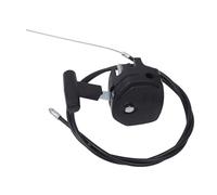 Whychstore Câble d'accélérateur de tondeuse à gazon, pour pièces de moteur Honda GXV160 HRJ216, cordon de tirage noir