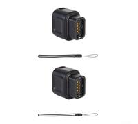 Whychstore Câble de charge arrière de vélo, convertisseur de type C vers 4 broches avec cordon de rechange pour système de vélo DI2 12 vitesses R9270/R9250/R8170 (2 pièces)