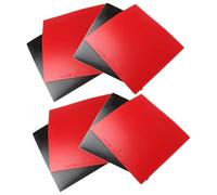 Whychstore Caoutchouc de tennis de table Fast Attack, éponge dure de type Reverse avec 2,2 cm d'épaisseur, rouge et noir approuvé par la compétition