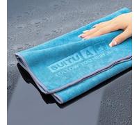 Whychstore Chiffon de nettoyage efficace en peau de chamois pour voiture et électronique (43 x 43 cm)