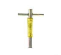 Whychstore Clé à molette triangulaire Outil essentiel pour l'engagement et l'entretien de porte d'ascenseur (100 mm)
