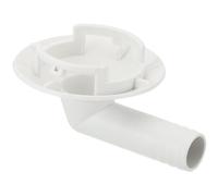 Whychstore Connecteur de tuyau de vidange de climatiseur 42 mm, raccord en plastique flexible pour mini-split et unité de fenêtre, blanc