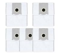 Whychstore ECOVACS DEEBOT Lot de 5 sacs à poussière de rechange non tissés pour X8, T50, T50T30C Pro et DDB030041, grande capacité et résistants aux déchirures