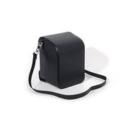Whychstore Étui pour appareil photo Polaroid Now, étui de protection en cuir PU avec bandoulière pour Now+ Gen2 Gen3, pochette de rangement noire
