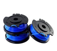 Whychstore Greenworks Lot de 3 bobines de fil en nylon pour débroussailleuse Greenworks 24 V, alimentation automatique, 1,65 mm de diamètre, 4,8 m chacune, compatible avec G24LT G24LT25 G24LT28