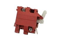 Whychstore Interrupteur de rechange pour meuleuse d'angle Bosch PWS 6-115, 7-115, 7-125, 5-115, 550 Series, en plastique rouge
