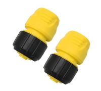 Whychstore Karcher Raccord de tuyau pour robinet 2,645-191,0 en plastique noir 6,5 x 3,3 x 4,5 cm avec connexion sécurisée à trois points, compatible avec les diamètres de tuyau standard et les