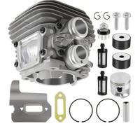 Whychstore Kit de joint de piston de cylindre pour scie à tronçonner TS410 TS420, alésage de 50 mm pièce de rechange